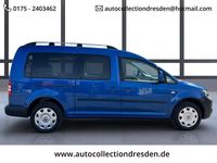 Gebraucht VW Caddy Maxi 105 PS (77 kW) 2011 Blau Van / Kleinbus