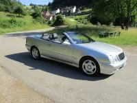 Gebraucht Mercedes CLK200 163 PS (119 kW) 2000 Silber Cabrio