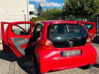 Gebraucht Toyota Aygo 68 PS (50 kW) 2007 Rot Kleinwagen
