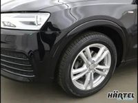 Gebraucht Audi Q3 S-Line 150 PS (110 kW) 2018 Mythosschwarz (black), metallic SUV
