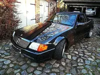 Gebraucht Mercedes SL300 231 PS (169 kW) 1992 Schwarz Cabrio