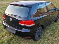Gebraucht VW Golf VI Trendline 80 PS (58 kW) 2010 Schwarz Kleinwagen