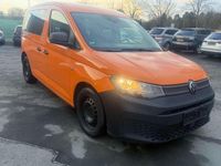 Gebraucht VW Caddy 102 PS (75 kW) 2021 Orange Van / Kleinbus
