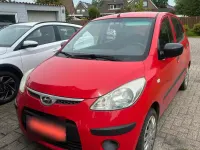Gebraucht Hyundai i10 67 PS (49 kW) 2009 Rot Kleinwagen