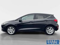 Gebraucht Ford Fiesta Titanium 125 PS (91 kW) 2023 Agate black metallic (schwarz) (metallic) Kleinwagen
