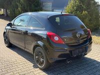 Gebraucht Opel Corsa 69 PS (50 kW) 2011 Schwarz Kleinwagen