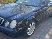 Gebraucht Mercedes CLK200 163 PS (119 kW) 2000 Schwarz Cabrio