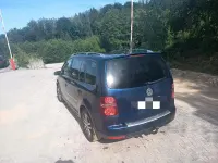 Gebraucht VW Touran 140 PS (102 kW) 2008 Blau Van / Kleinbus