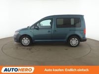 Gebraucht VW Caddy Trendline 125 PS (91 kW) 2016 Grün Van / Kleinbus