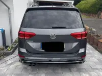 Gebraucht VW Touran R-line 150 PS (110 kW) 2018 Grau Van / Kleinbus