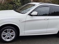 Gebraucht BMW X3 M Sport 184 PS (135 kW) 2013 Weiß SUV