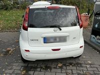 Gebraucht Nissan Note 2009 Weiß Kleinwagen