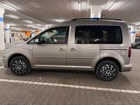 Second-hand VW Caddy 81 CP (59 kW) 2018 Auriu Monovolum