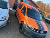 Gebraucht VW Caddy Maxi 102 PS (75 kW) 2019 Orange Van / Kleinbus