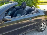 Gebraucht Peugeot 206 CC Filou 109 PS (80 kW) 2004 Schwarz obsidien/metalli Cabrio