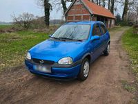 Gebraucht Opel Corsa 54 PS (39 kW) 1999 Blau Kleinwagen