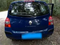 Gebraucht Renault Twingo Authentique 58 PS (42 kW) 2008 Blau Kleinwagen