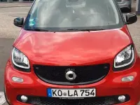 Usata Smart ForFour 90 CV (66 kW) 2019 Rosso Utilitaria