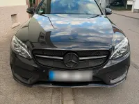 Gebraucht Mercedes C220 AMG line 170 PS (125 kW) 2015 Schwarz Kombi