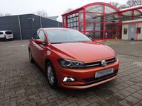 Gebraucht VW Polo Highline 95 PS (69 kW) 2018 Orange Limousine