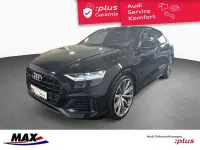 Gebraucht Audi Q8 S-Line 381 PS (280 kW) 2023 Mythosschwarz metallic (metallic) SUV