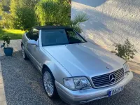 Gebraucht Mercedes SL500 306 PS (225 kW) 2000 Silber Cabrio