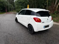 Gebraucht Mitsubishi Space Star 80 PS (58 kW) 2016 Weiß Kleinwagen