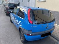 Gebraucht Opel Corsa 75 PS (55 kW) 2001 Blau Kleinwagen