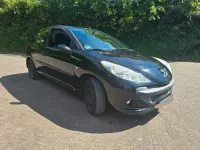 Gebraucht Peugeot 206 60 PS (44 kW) 2010 Schwarz Limousine