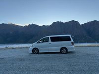 Gebraucht Toyota Alphard 131 PS (96 kW) 2004 Weiß Van / Kleinbus