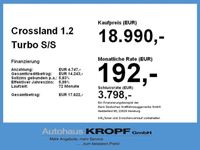 gebraucht Opel Crossland 1.2 Turbo S/S Edition SpurH LED