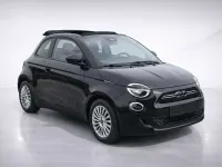 Neu Fiat 500e Red 86 kW (118 PS) 2025 Schwarz Cabrio