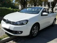 Gebraucht VW Golf Cabriolet 105 PS (77 kW) 2012 Weiß Cabrio