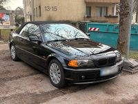 Gebraucht BMW 318 143 PS (105 kW) 2002 Schwarz Cabrio