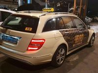 gebraucht Mercedes C220 cdi silber in taxi foliert