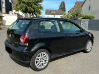 Gebraucht VW Polo Sportline 101 PS (74 kW) 2007 Schwarz Kleinwagen