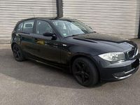 Gebraucht BMW 116 122 PS (89 kW) 2008 Schwarz Kleinwagen