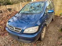Gebraucht Opel Zafira Njoy 125 PS (91 kW) 2005 Blau Van / Kleinbus