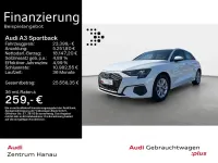 Używany Audi A3 Performance 150 KM (110 kW) 2023 Biały Sedan/Limuzyna
