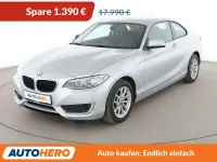 Gebraucht BMW 218 136 PS (100 kW) 2016 Silber Coupé