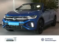 Gebraucht VW T-Roc Cabriolet Style 150 PS (110 kW) 2024 Ravennablau metallic (metallic) Cabrio