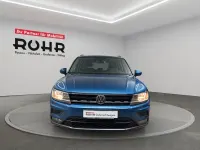 Gebraucht VW Tiguan Trendline 150 PS (110 kW) 2019 Caribbean blue metallic SUV