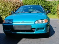 Gebraucht Honda Civic 90 PS (66 kW) 1995 Blau Kleinwagen