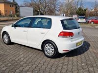 Gebraucht VW Golf VI Trendline 80 PS (58 kW) 2009 Weiß Kleinwagen