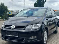 Gebraucht VW Sharan Highline 184 PS (135 kW) 2017 Schwarz Van / Kleinbus