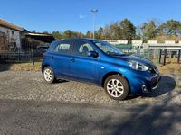 Gebraucht Nissan Micra 80 PS (58 kW) 2017 Blau Kleinwagen