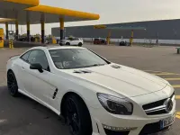Gebraucht Mercedes SL63 AMG AMG 585 PS (430 kW) 2012 Weiß Cabrio