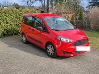 Gebraucht Ford Tourneo Courier 75 PS (55 kW) 2016 Rot Van / Kleinbus