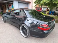 Gebraucht Mercedes SL600 512 PS (376 kW) 2005 Schwarz Cabrio