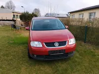 Używany VW Touran 101 KM (74 kW) 2003 Czerwony Minivan